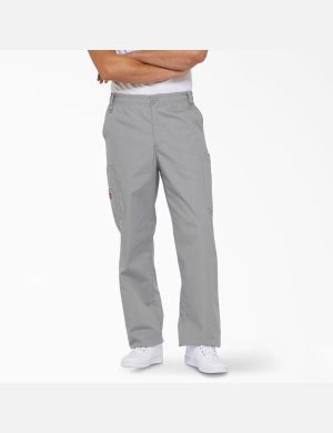 Gray Dickies EDS Signature Cargo Pants Scrubs | 569SUDLYR