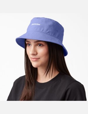 Jacaranda Dickies Script Canvas Bucket Hats | 615TJRGIE